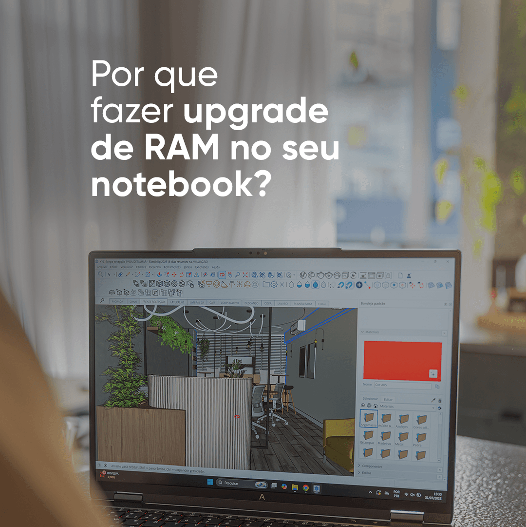 Por que fazer upgrade de RAM no seu notebook?