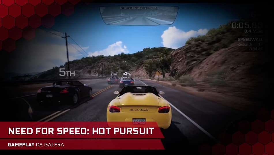 Gameplay Need for Speed: Hot Pursuit – Avell FullRange G1711 MAX