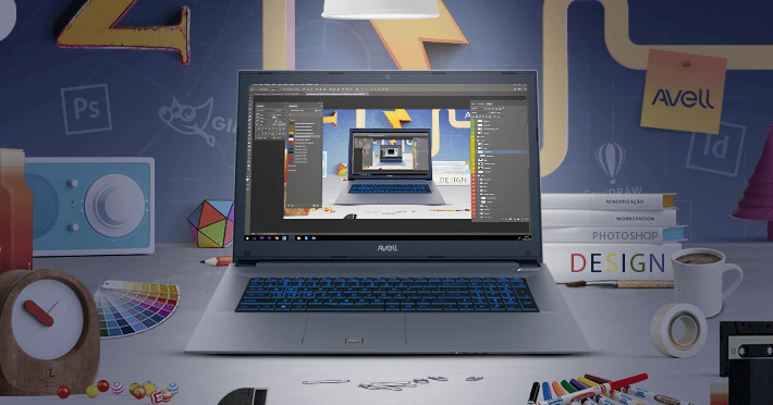 Notebook para designer? Descubra o modelo ideal para design gráfico