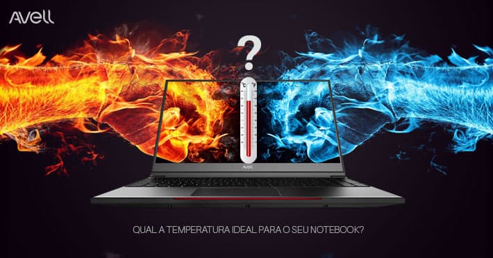 Qual é a temperatura normal para um notebook de alta performance?