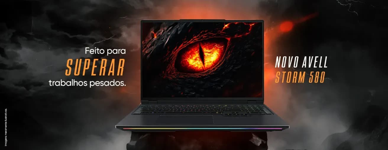 Por dentro do Avell Storm 580